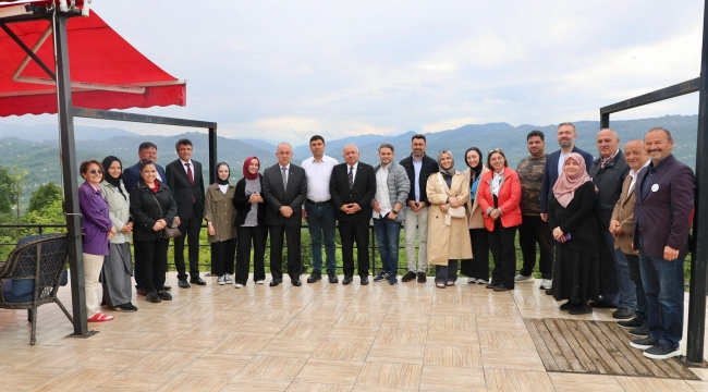 Vali Erol, Ulusal Basın Temsilcileriyle Bir Araya Geldi