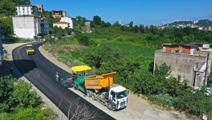 Büyükşehir'den Yunus Emre'ye Sıcak Asfalt