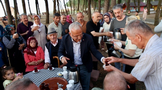 Çınarsuyu'nda Vatandaşların Tatil Keyfi