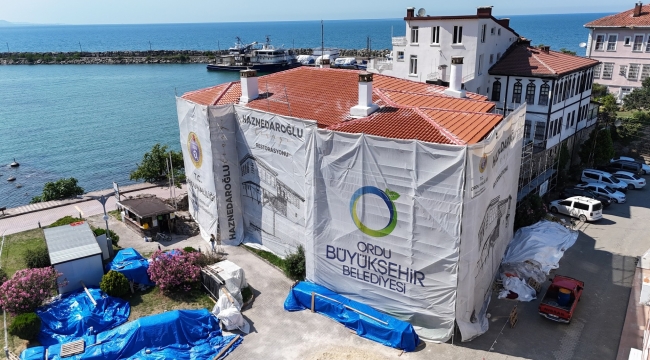 Haznedaroğlu Konağı'nda Restorasyon Tam Gaz