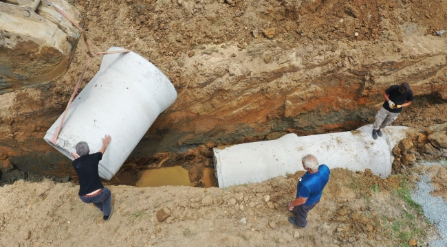 İkizce'de Altyapı Hamlesi