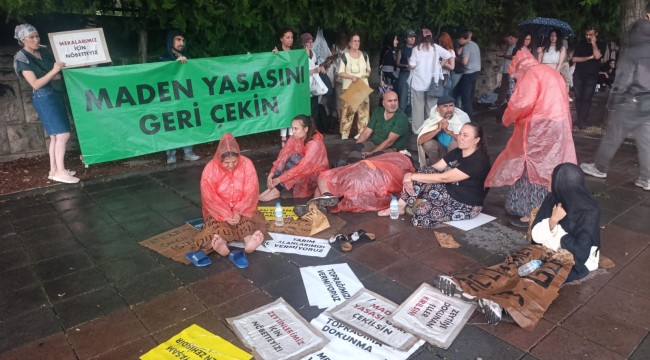 Köylüler "Maden Yasası'na" Karşı 4 Gündür Açlık Grevinde