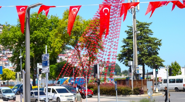 Ordu, 15 Temmuz İçin Bayraklarla Donandı