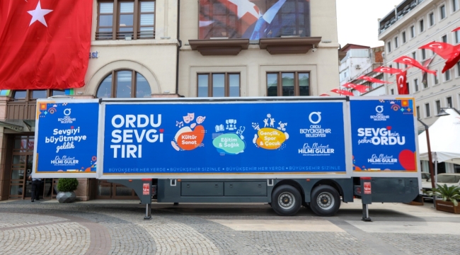 "Sevgi Tırı" Yolculuğu Başlıyor