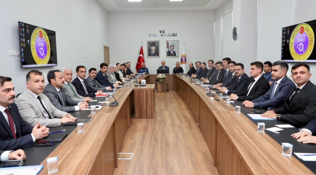 Temmuz Ayı İl Güvenlik ve Asayiş Koordinasyon Toplantısı Yapıldı