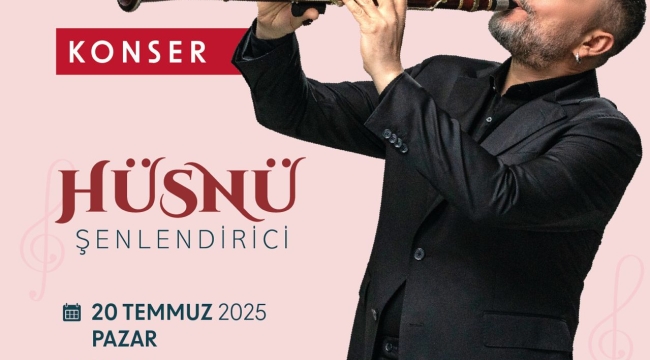 Ünlü Klarnet Sanatçısı Hüsnü Şenlendirici Altınordu'da Sahne Alacak