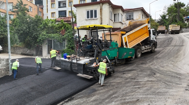 Ünye Çamurlu Mahallesi'ne Sıcak Asfalt