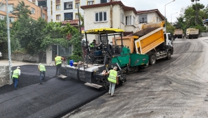 Ünye Çamurlu Mahallesi'ne Sıcak Asfalt