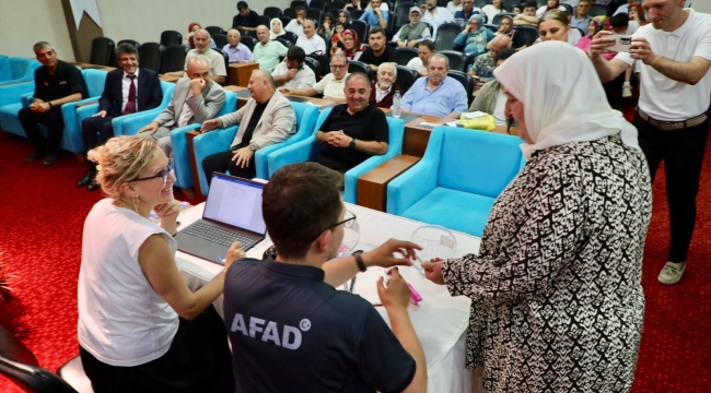 Ünye Yunus Emre Afet Konutlarında Kura Çekimi ve Anahtar Teslimi 