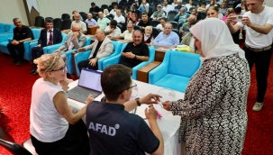 Ünye Yunus Emre Afet Konutlarında Kura Çekimi ve Anahtar Teslimi