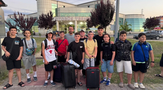 Ünyeli Gençler Mersin Gençlik Kampı'nda Buluştu