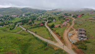 Yaylaları Birbirine Bağlayan 'Yeşil Yol'da Çalışmalar Tam Gaz