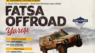 Fatsa'da Off-Road Heyecanı Yaşanacak