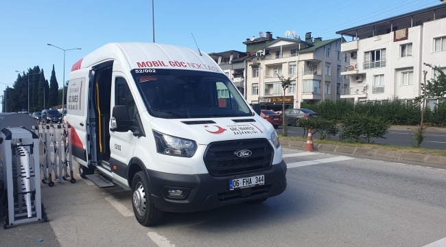 Ordu'da "Mobil Göç Noktası" Araç Sayısı İki Oldu