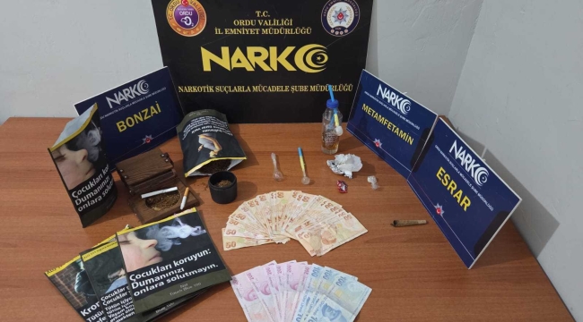 Ordu'da Uyuşturucu İle Mücadele Sürüyor: 13 Gözaltı, 3 Tutuklama