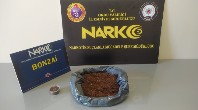 Ordu'da Uyuşturucuya 2 Tutuklama