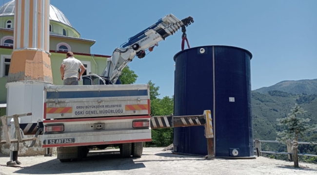 OSKİ'den 9 İlçeye 33 Yeni Su Deposu