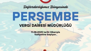 Perşembe İlçesine de Vergi Dairesi Müdürlüğü Açılıyor
