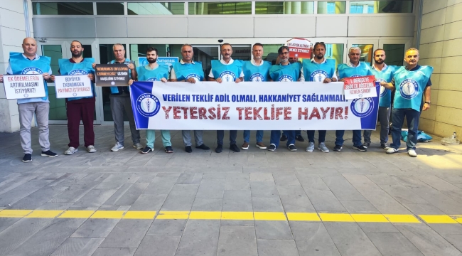 Sağlık-Sen, Ünye'den Haykırdı: "Yetersiz Teklife Hayır!"