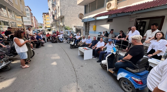 Ünye'de 25 Engelli Vatandaşa Tekerlekli Sandalye