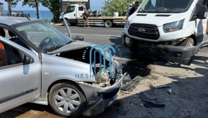 Ünye'de Trafik Kazası:  5 Yaralı