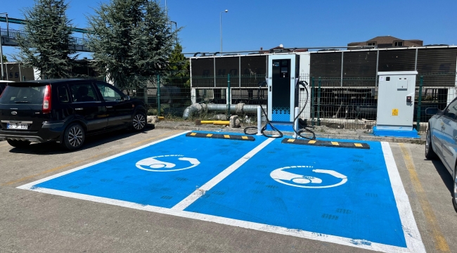 Ünye Devlet Hastanesi'ne Elektrikli Araç Şarj İstasyonu