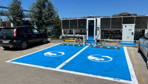 Ünye Devlet Hastanesi'ne Elektrikli Araç Şarj İstasyonu