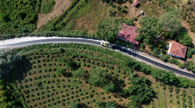 Ünye Kocuklu Mahallesi'ne Sıcak Asfalt