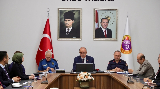 Vali Erol: "Son 1 Yılda Olay Sayılarında %9.4 Azalış Olmuştur"