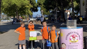 3. Sınıf Öğrencisi Melisa'dan Gökçe Bebeğe Örnek Destek