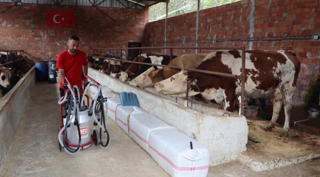 Büyükşehirden Süt Üreticisine Önemli Destek