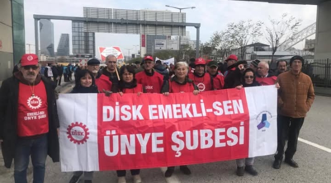 Dev Emekli-Sen Ünye: "Emekliler Açlığın Pençesinde"