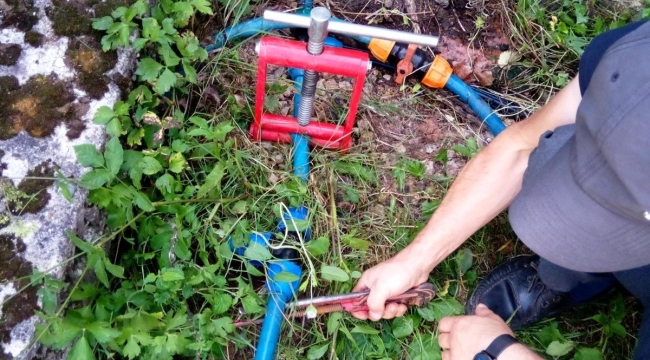 Kaçak Su Kullananlara Sıkı Takip