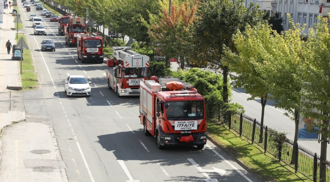 Ordu'da İtfaiye Haftası Coşkusu
