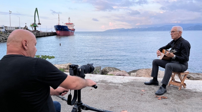 Sanatçı Mehmet Gümüş, Yeni Klibini Memleketi Fatsa'da Çekti