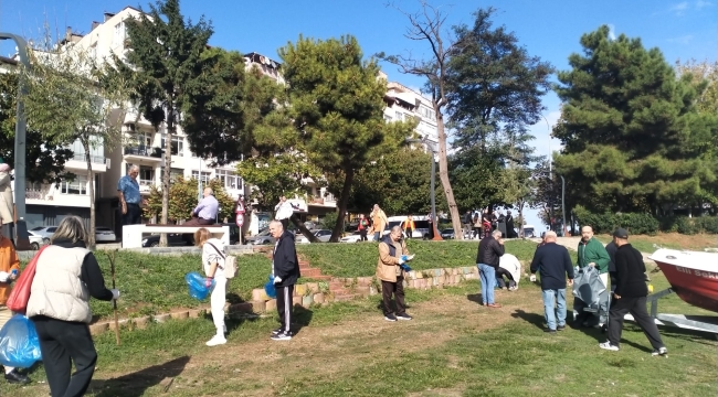 Ünye Çevre Platformu'ndan Yalı Koyu'nda Kapsamlı Temizlik