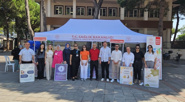 Ünye'de "Sağlıklı Hayata Merhaba" Etkinliği