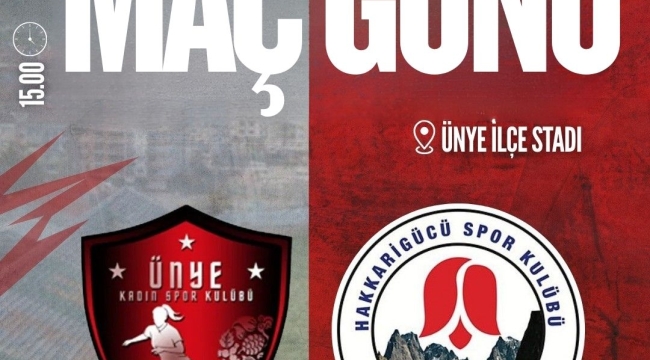 Ünye Kadın Spor Kulübü Ligin İlk Maçına Çıkıyor