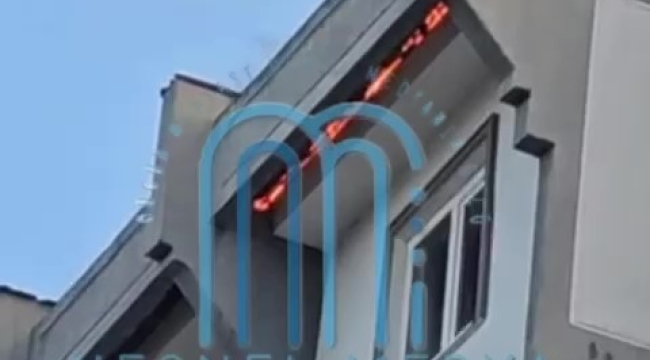 Ünye Toki'de Yangın
