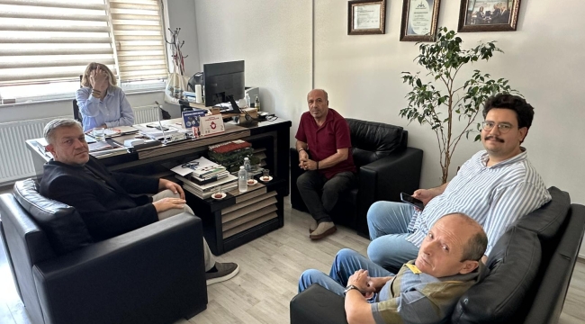 ÜSTP, Müdür Cerrahoğlu'nu Ziyaret Etti