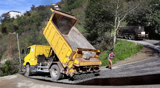 Altınordu Gümüşköy'de Asfalt Sevinci