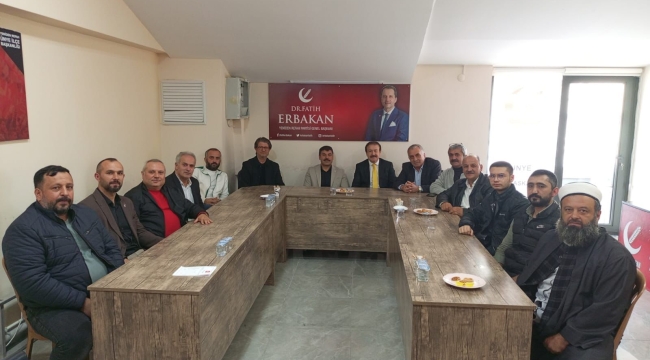 Arpacıoğlu ve Yol Arkadaşlarından Milli Görüş Partilerine Ziyaret