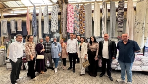 Başkan Adayı Kartal'ın Kapalı Pazar Esnafı Ziyaretleri Devam Ediyor