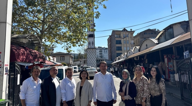 Başkan Adayı Kartal ve Ekibi'nden Kapalı Çarşı'ya Çıkarma!