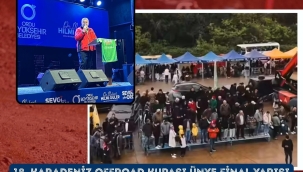 Başkan Argan: "Teşekkürler Ünye"