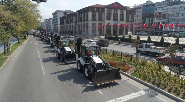 Büyükşehir Belediyesinin Araç Filosu Her Geçen Gün Güçleniyor