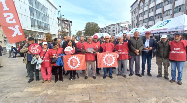 Disk Devrimci Emekli Sendikası, "Emekliler Açlığın Pençesinde"