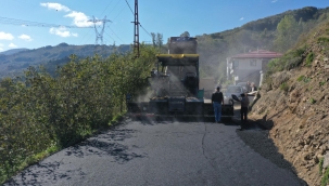Gölköy'de 3 Mahalleye Hitap Eden Yol Asfaltlanıyor