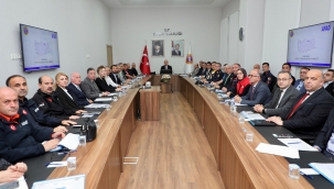 İl Afet Müdahale Planı Masabaşı Tatbikatı Yapıldı