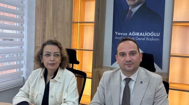 İYİ Parti'den Anahtar Parti'nin Yeni İlçe Binasına Ziyaret